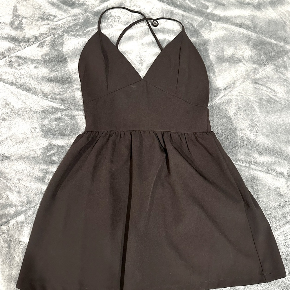 Mini black dress in size XS from superdown.